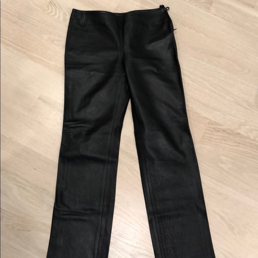 Genuine Leather Pants